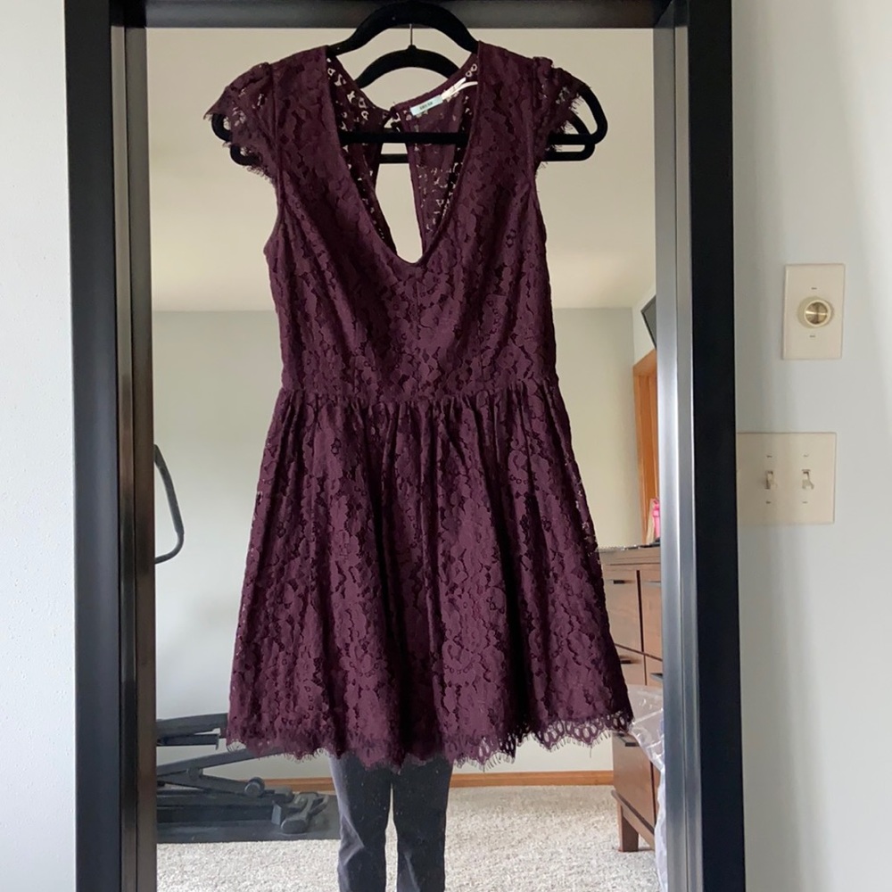 Kimchi Blue lace open back dress